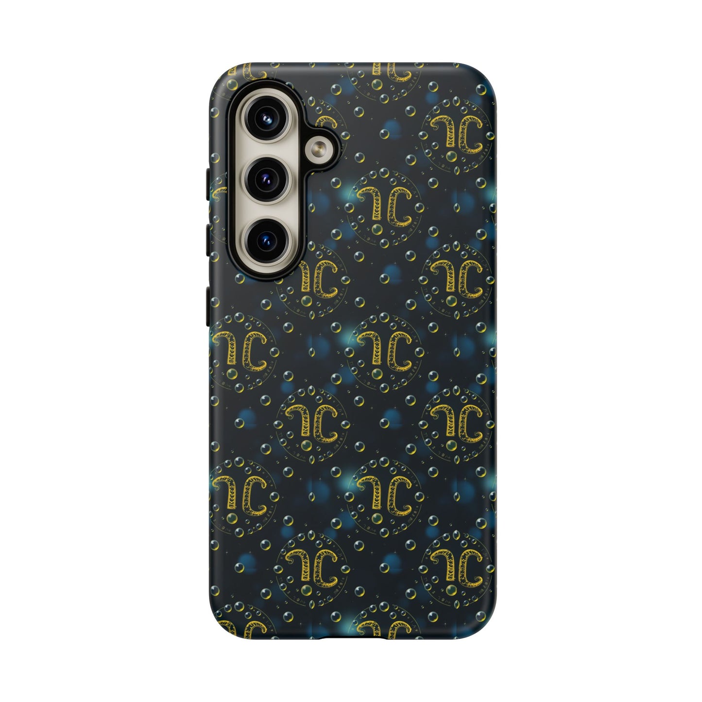 Tough Cases, Aquarius, Zodiac v2, Bubble Pattern