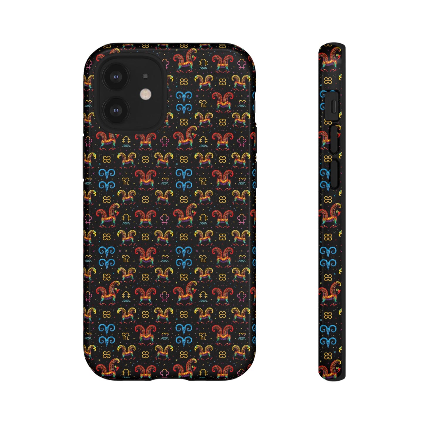 Tough Cases, Aries, Zodiac v1, Metal Pattern