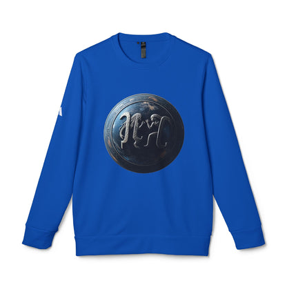 Adidas, Unisex Fleece Crewneck Sweatshirt, Gemini, Space Symbol, Zodiac