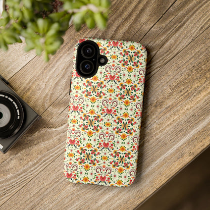 Tough Cases, Aries, Zodiac, Flower Pattern
