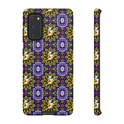 Tough Cases, Sagittarius, Zodiac v1, Flower Pattern