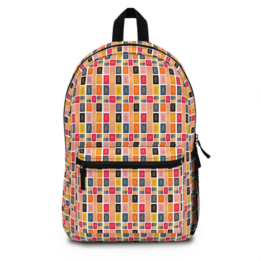 Backpack, Virgo, Zodiac, Shapes Pattern