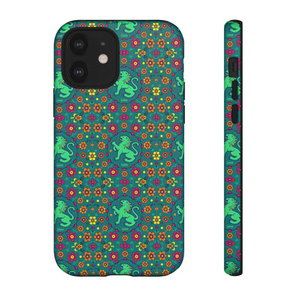 Tough Cases, Leo, Zodiac v3, Flower Pattern
