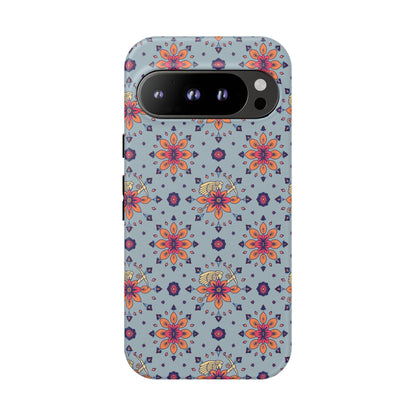 Tough Cases, Sagittarius, Zodiac v3, Flower Pattern