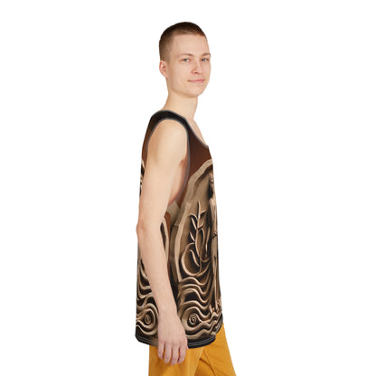 Men's Tank (AOP), Regular fit, Gemini Zodiac Sign