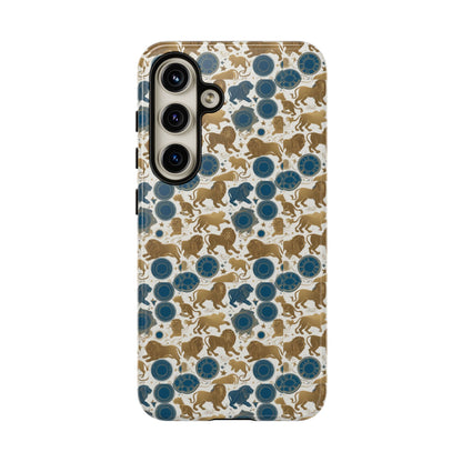 Tough Cases, Leo, Zodiac v2, Metal Pattern