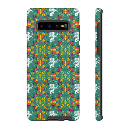 Tough Cases, Sagittarius, Zodiac, Flower Pattern