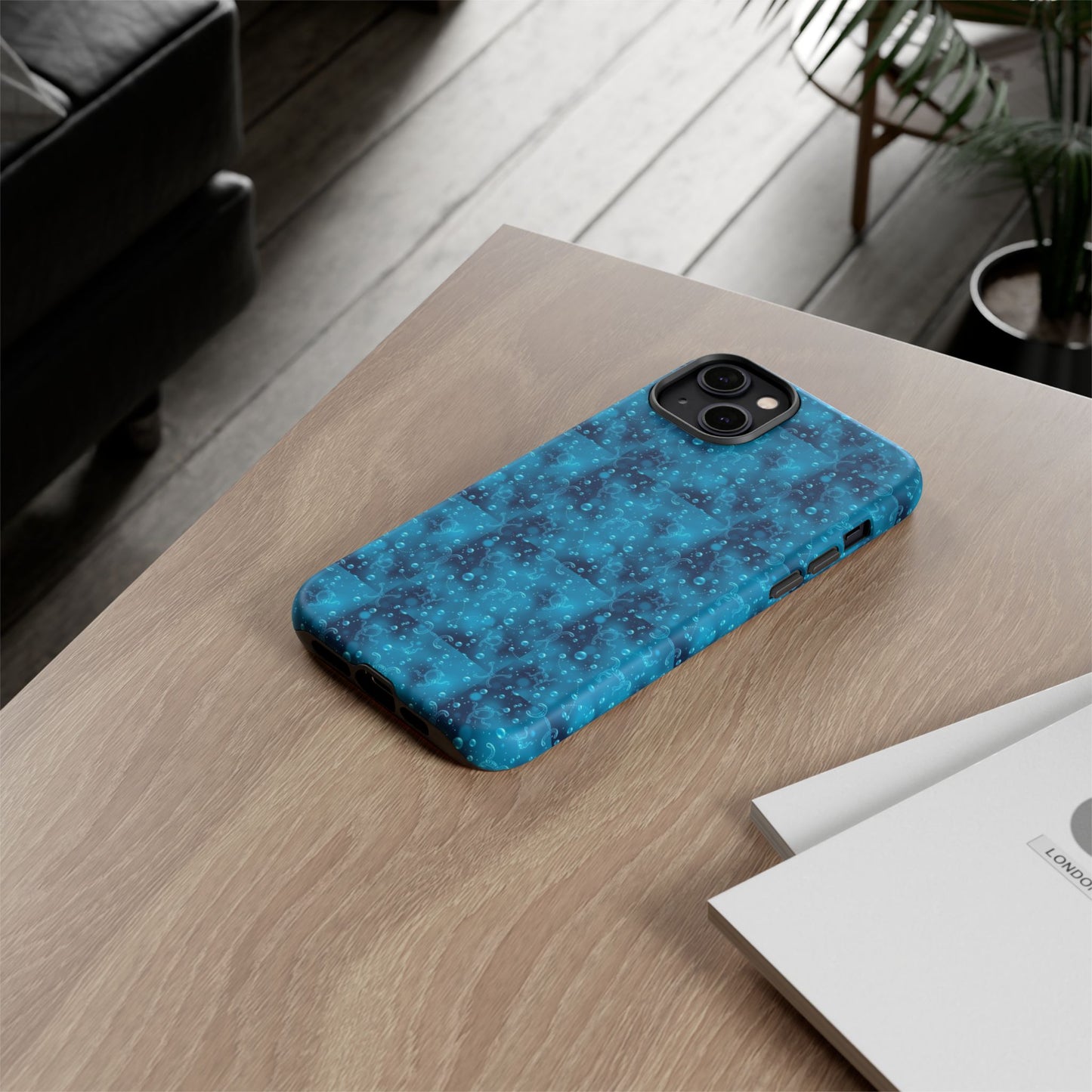 Tough Cases, Aquarius, Zodiac v3, Bubble Pattern