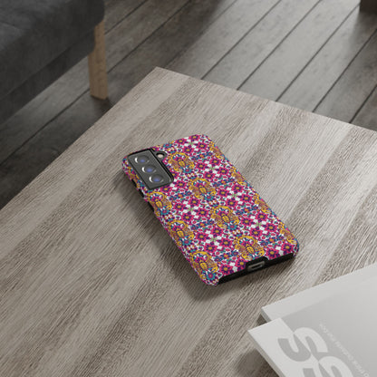 Tough Cases, Scorpio, Zodiac v2, Flower Pattern