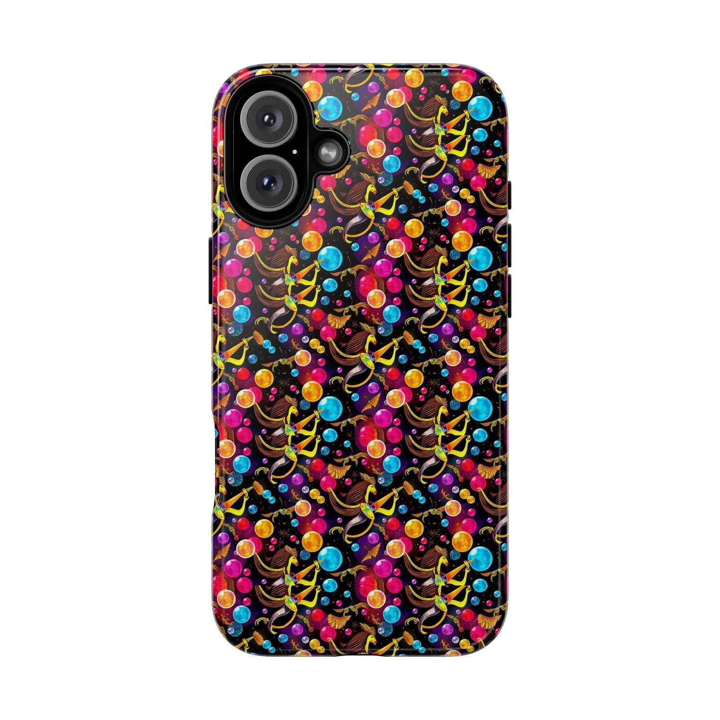 Tough Cases, Sagittarius, Zodiac v1, Bubble Pattern