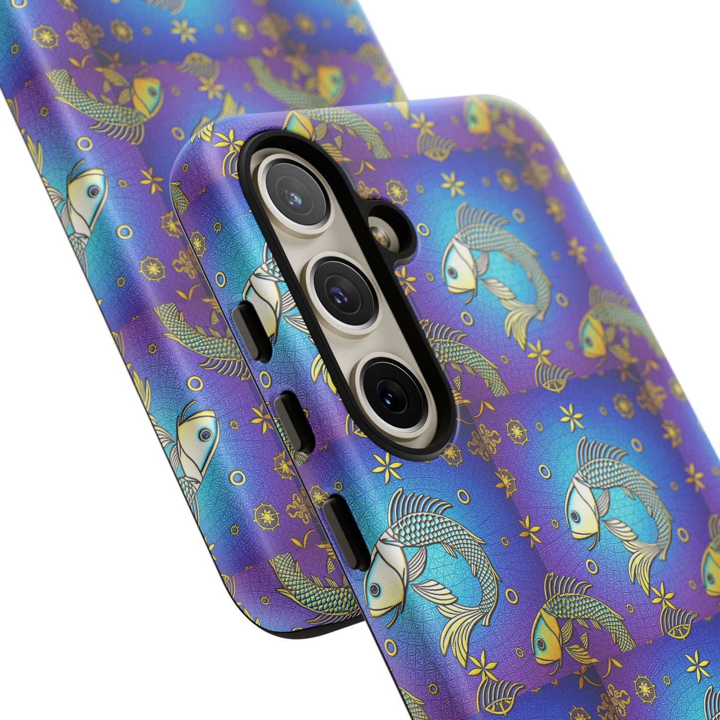 Tough Cases, Pisces, Zodiac v2, Metal Pattern