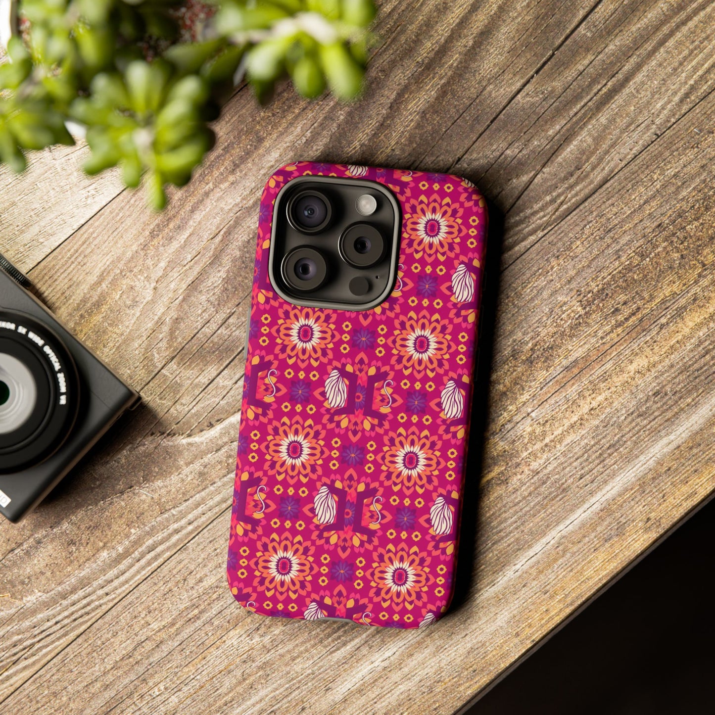 Tough Cases, Gemini, Zodiac v1, Flower Pattern