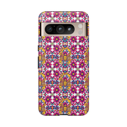 Tough Cases, Scorpio, Zodiac v2, Flower Pattern