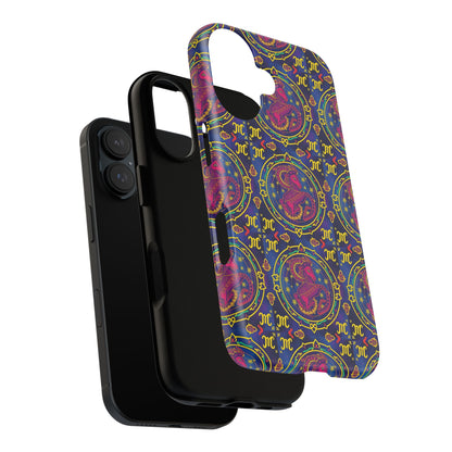Tough Cases, Capricorn, Zodiac, Metal Pattern