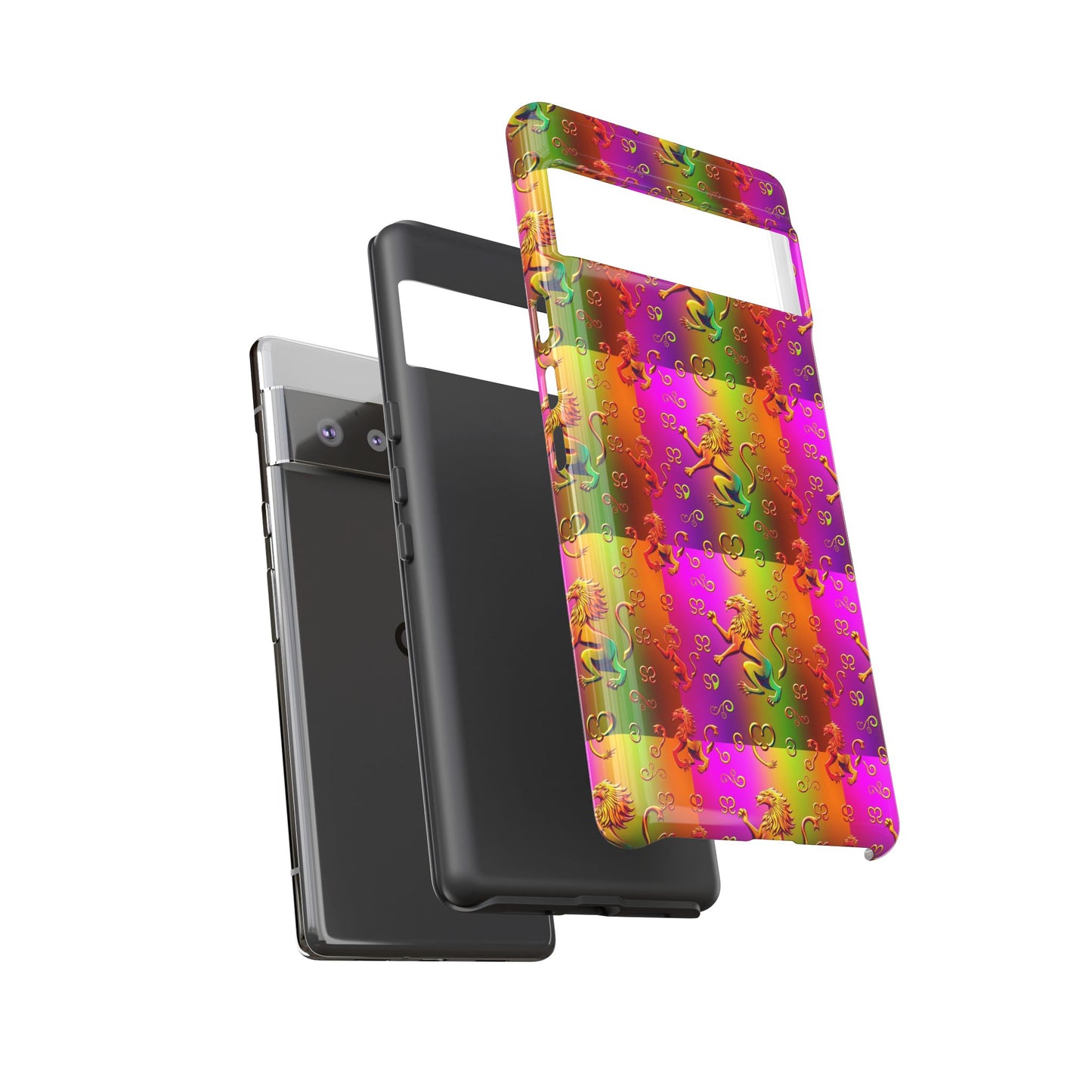 Tough Cases, Leo, Zodiac v1, Metal Pattern