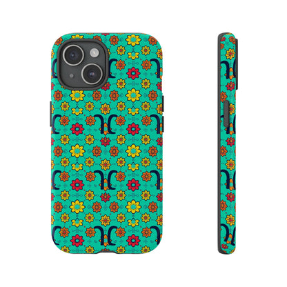 Tough Cases, Aquarius, Zodiac v2, Flower Pattern