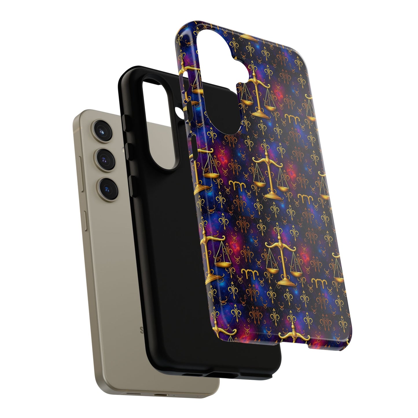 Tough Cases, Libra, Zodiac v2, Metal Pattern
