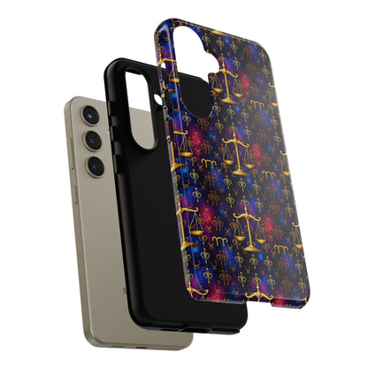 Tough Cases, Libra, Zodiac v2, Metal Pattern