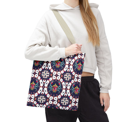 Tote Bag (AOP), Scorpio, Zodiac v1, Jewel Pattern