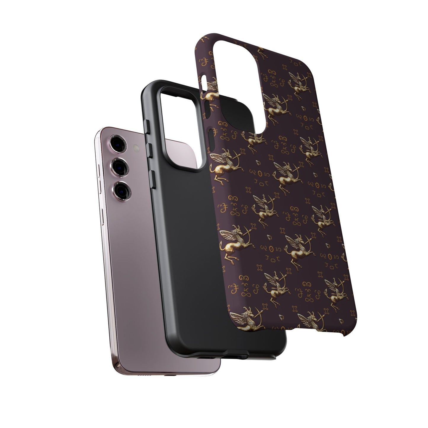 Tough Cases, Sagittarius, Zodiac v3, Metal Pattern