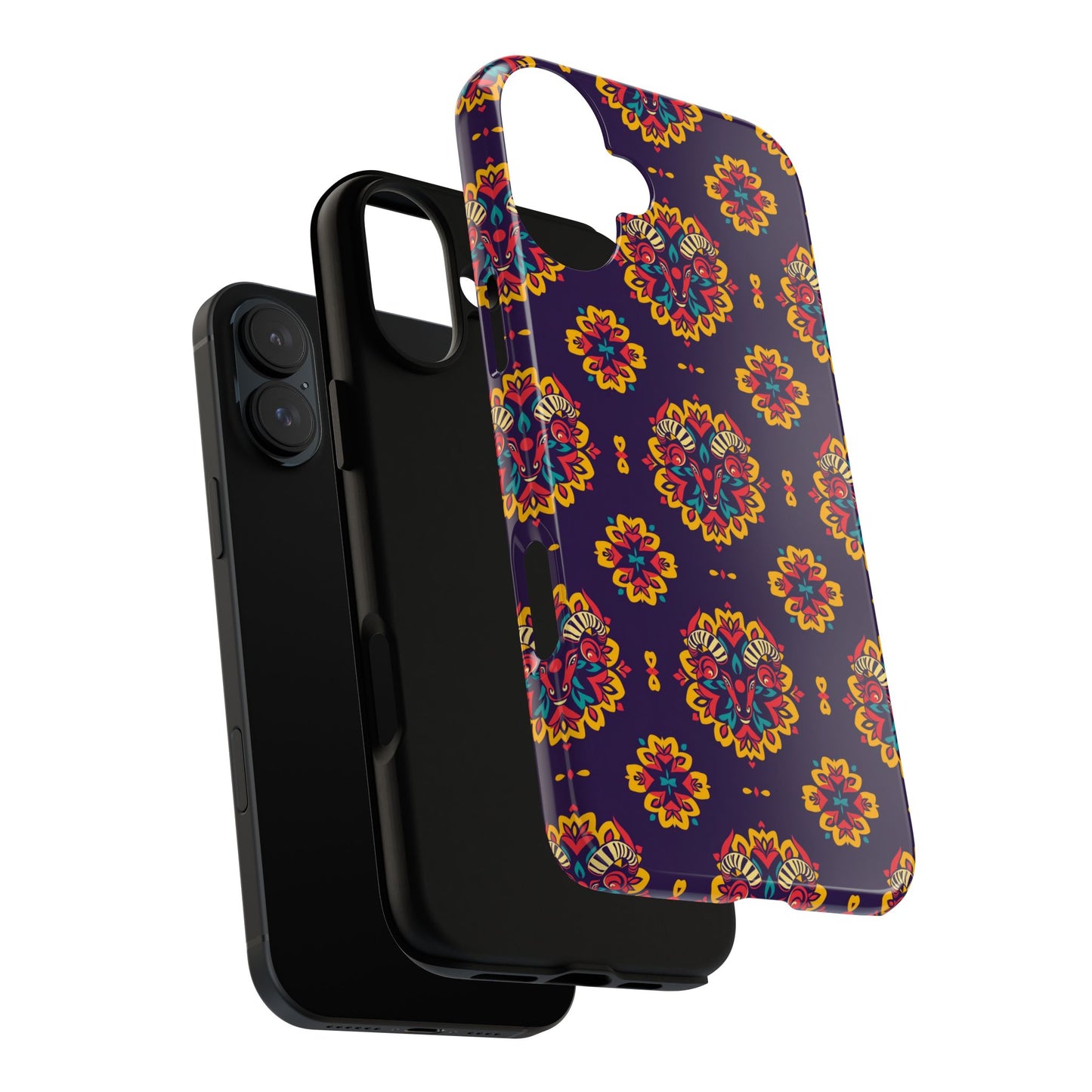 Tough Cases, Taurus, Zodiac, Flower Pattern