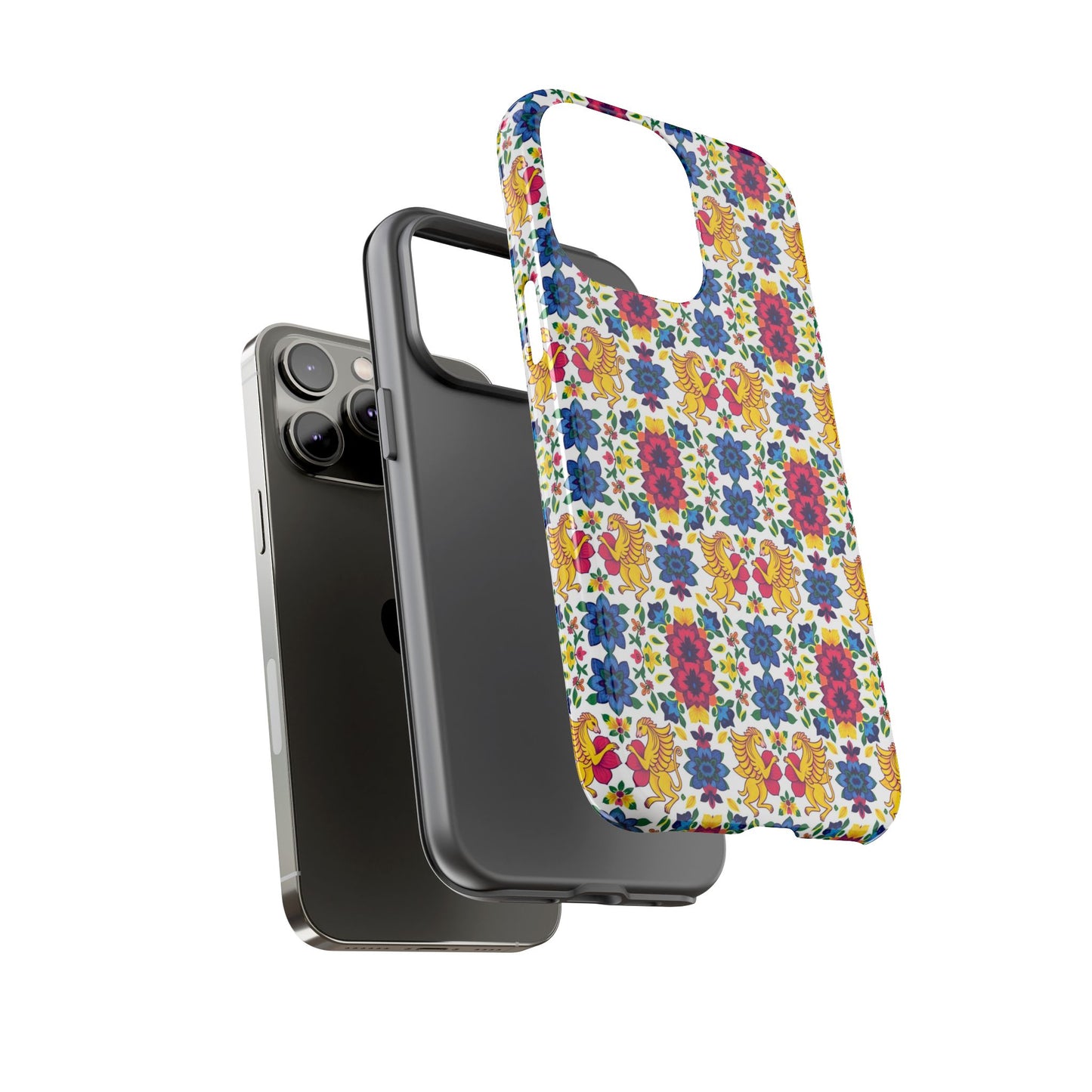 Tough Cases, Gemini, Zodiac, Flower Pattern