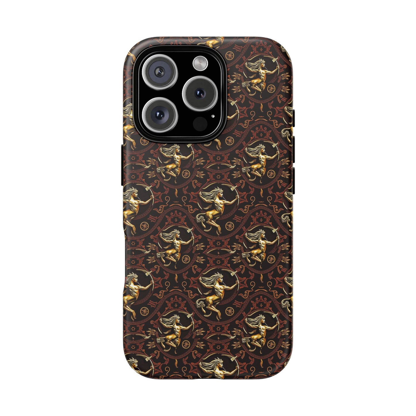 Tough Cases, Sagittarius, Zodiac, Metal Pattern