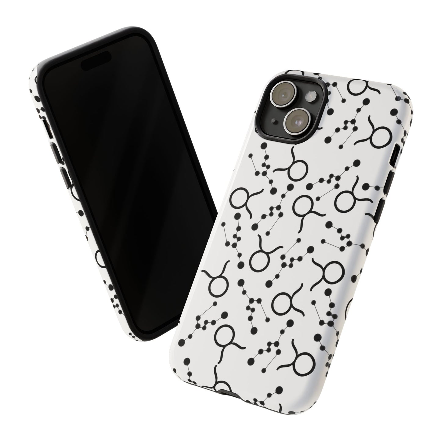 Tough Cases with the Taurus Zodiac sign for iPhone, Samsung Galaxy, and Google Pixel devices