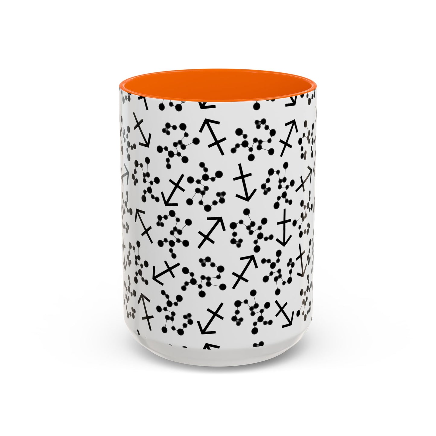 Accent Coffee Mug with the Sagittarius sign (11, 15oz)