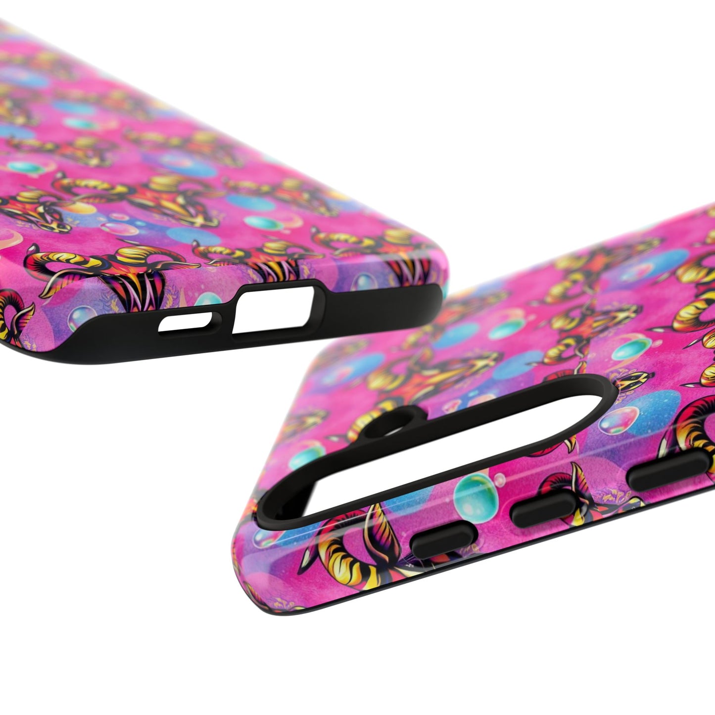 Tough Cases, Taurus, Zodiac, Bubble Pattern