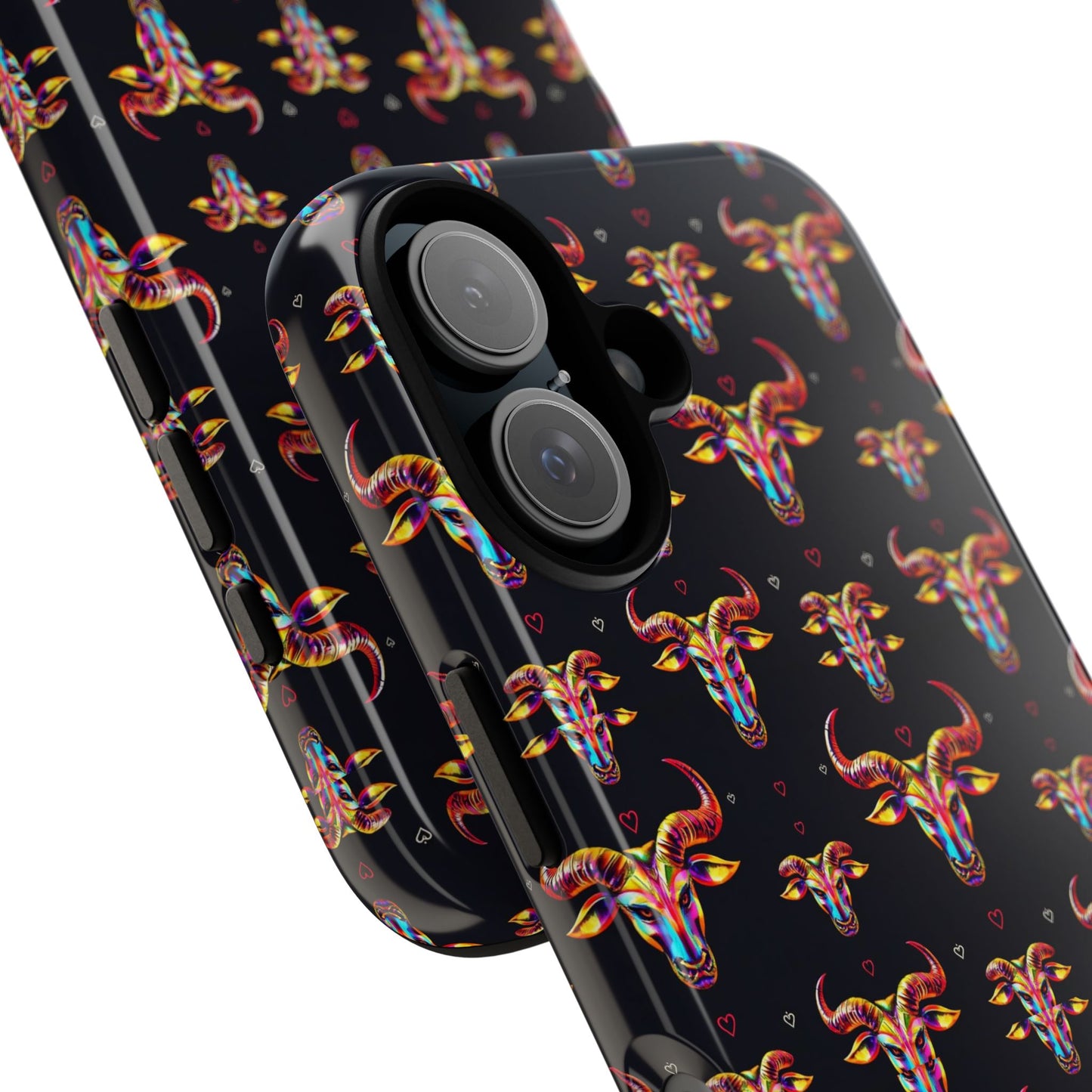Tough Cases, Taurus, Zodiac, Metal Pattern