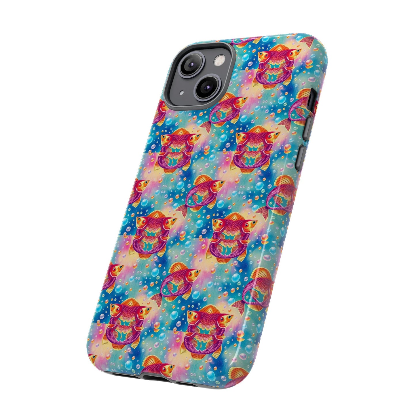 Tough Cases, Pisces, Zodiac v1, Bubble Pattern