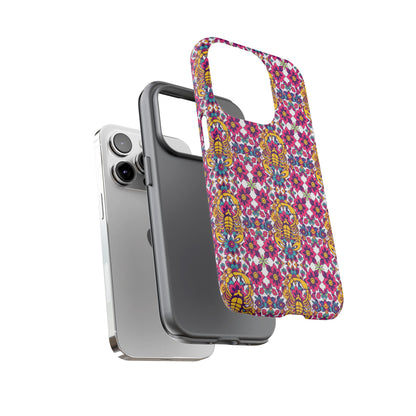 Tough Cases, Scorpio, Zodiac v2, Flower Pattern