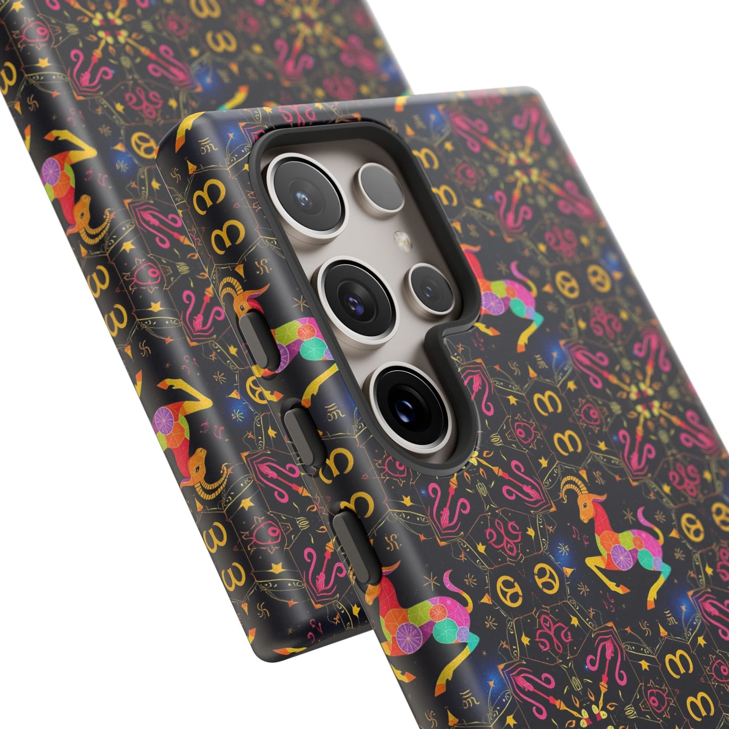 Tough Cases, Capricorn, Zodiac v2, Metal Pattern