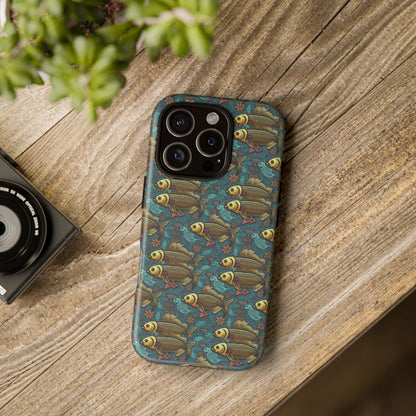 Tough Cases, Pisces, Zodiac v1, Metal Pattern
