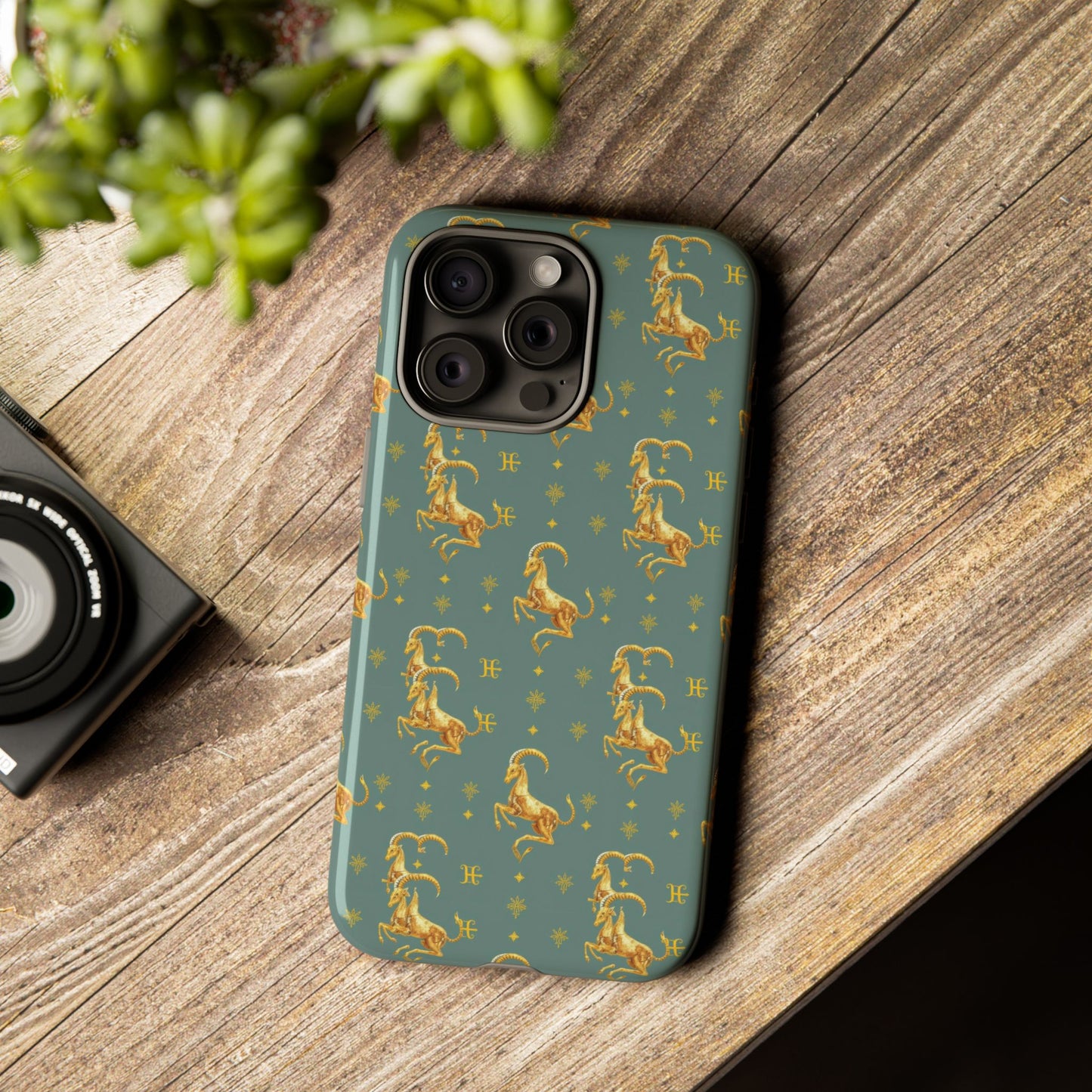 Tough Cases, Capricorn, Zodiac v1, Metal Pattern