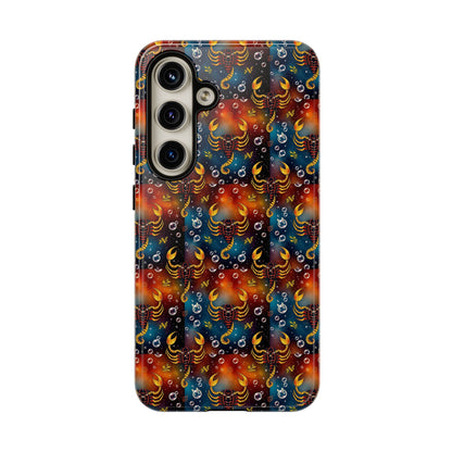 Tough Cases, Scorpio, Zodiac v2, Bubble Pattern