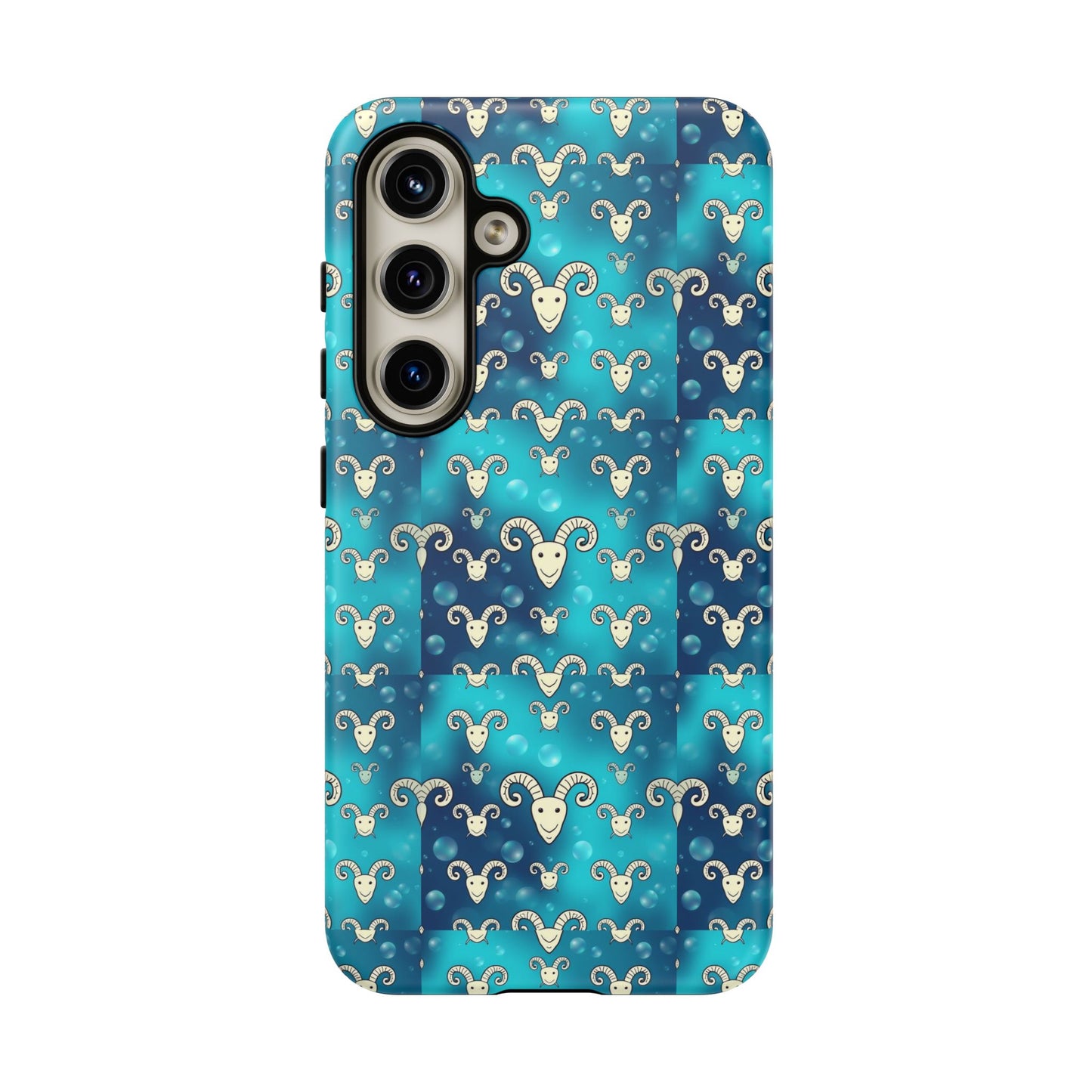 Tough Cases, Aries, Zodiac v1, Bubble Pattern