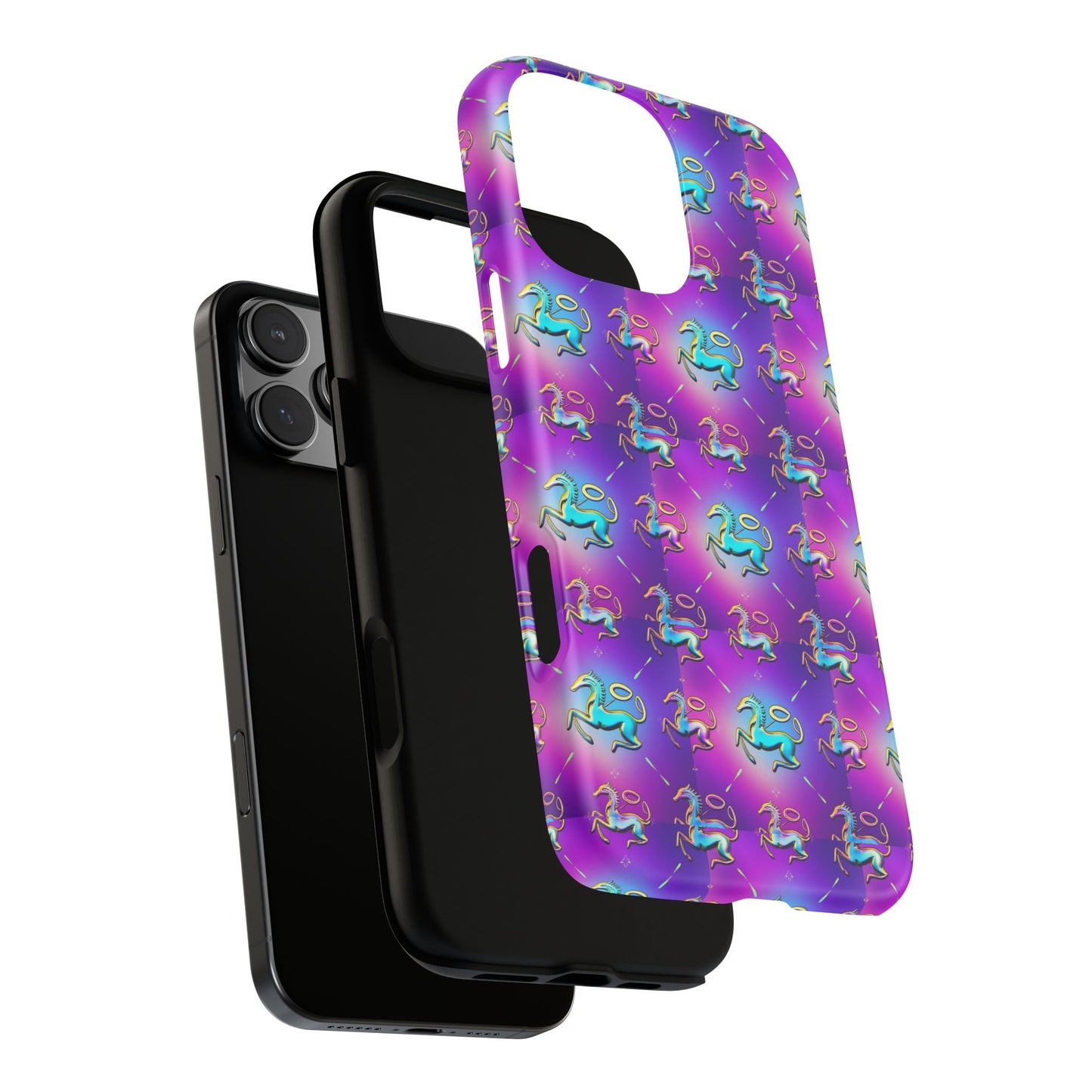Tough Cases, Aquarius, Zodiac, Metal Pattern