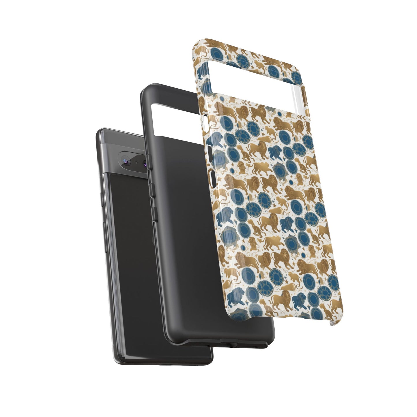 Tough Cases, Leo, Zodiac v2, Metal Pattern