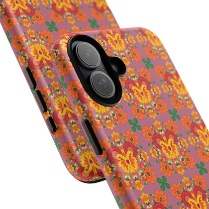 Tough Cases, Aries, Zodiac v1, Flower Pattern