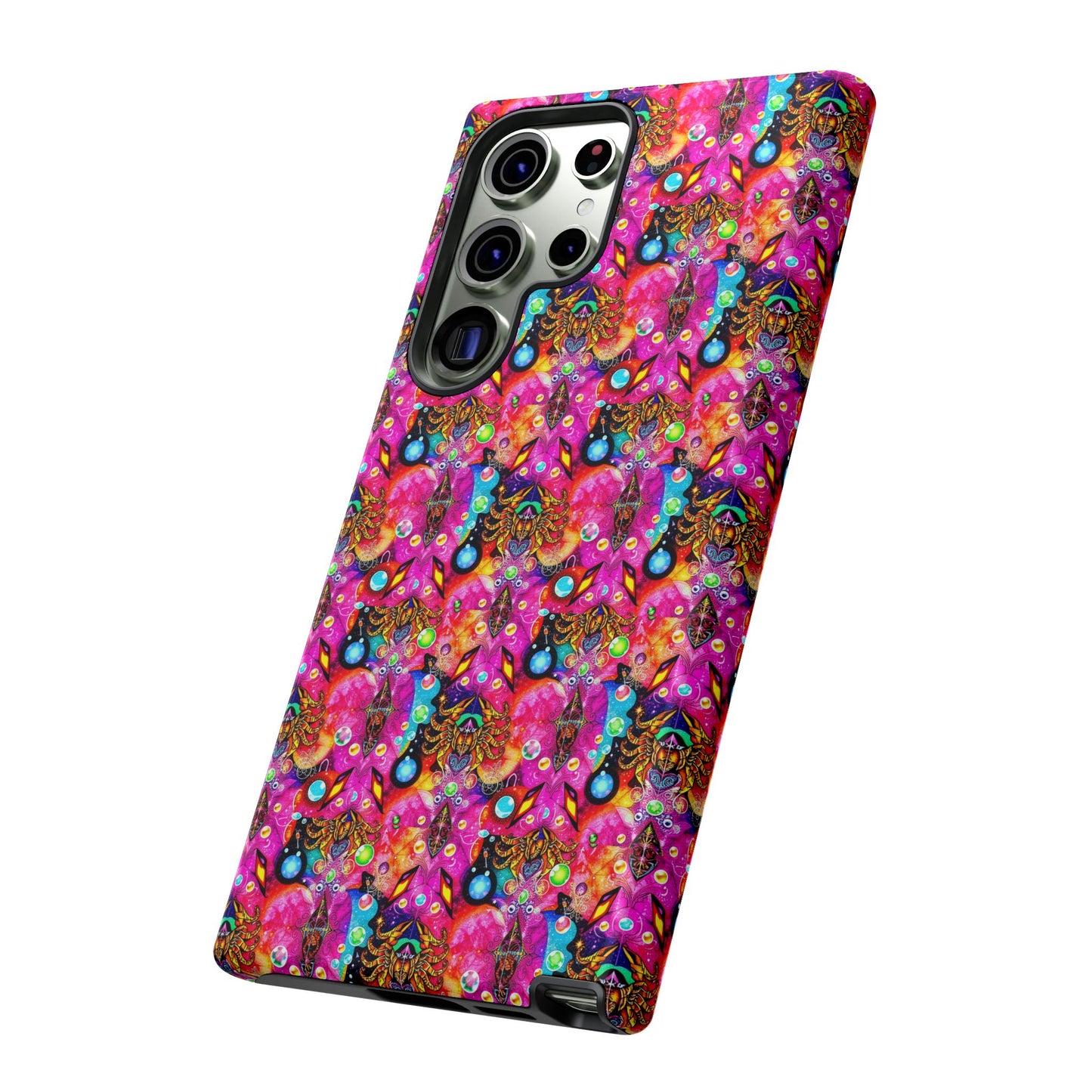 Tough Cases, Scorpio, Zodiac v1, Bubble Pattern