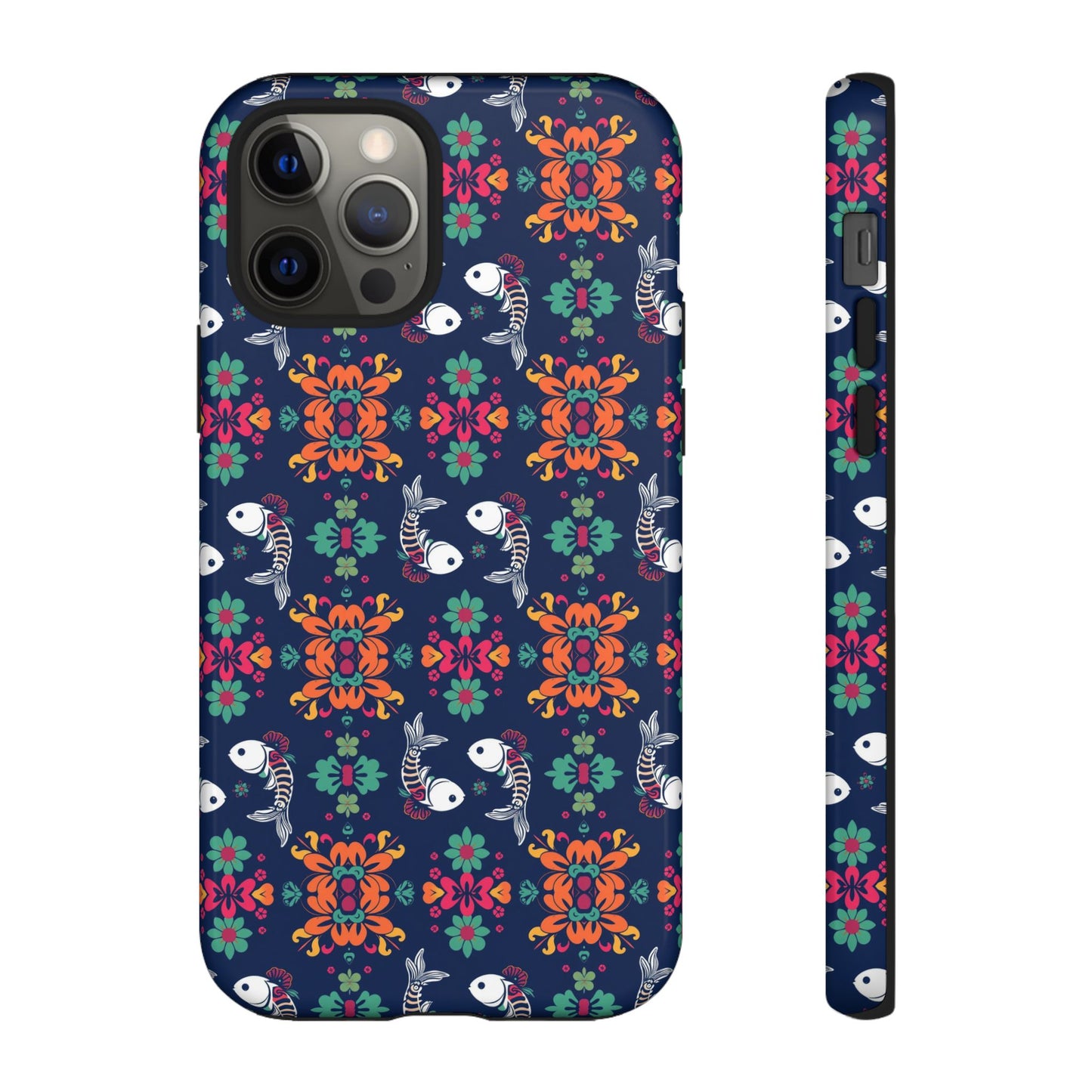 Tough Cases, Pisces, Zodiac, Flower Pattern