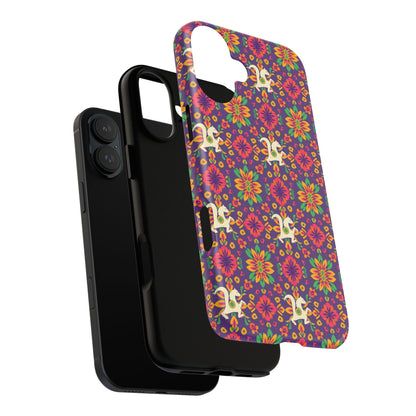 Tough Cases, Aquarius, Zodiac v1, Flower Pattern
