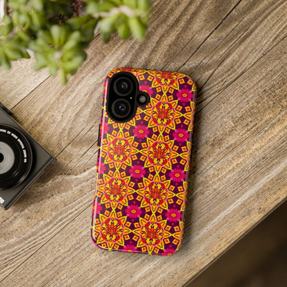 Tough Cases, Scorpio, Zodiac v1, Flower Pattern