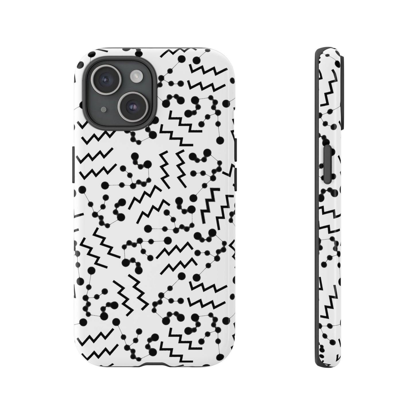 Tough Cases with the Aquarius Zodiac sign for iPhone, Samsung Galaxy, and Google Pixel devices