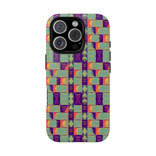 Tough Cases, Aquarius, Zodiac v2, Shape Pattern