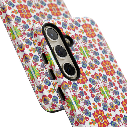 Tough Cases, Libra, Zodiac v1, Flower Pattern