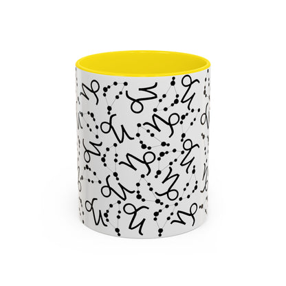 Accent Coffee Mug with the Capricorn sign (11, 15oz)