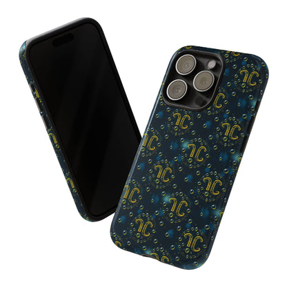 Tough Cases, Aquarius, Zodiac v2, Bubble Pattern